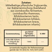 BONAVAL Biotic Flüssig – 6 Bakterienkulturen in Tropfenform, geschmacksneutral - 20 ml